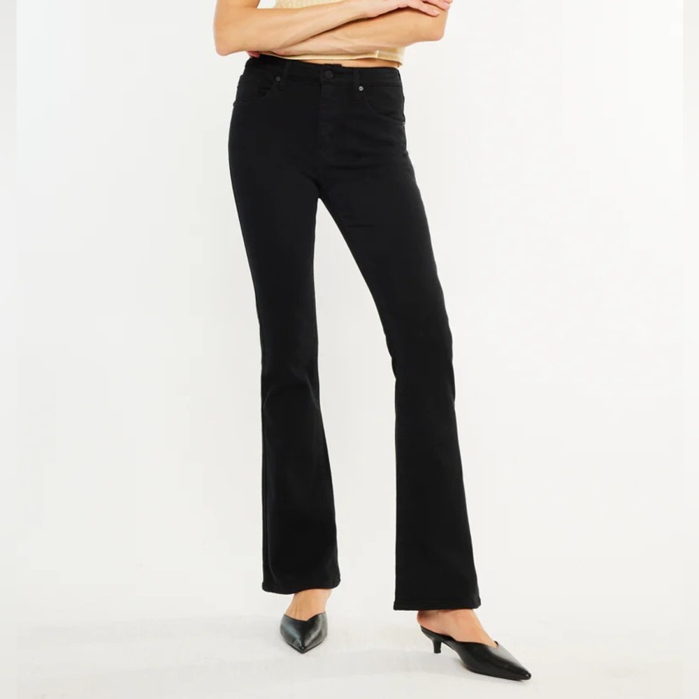 Kancan High Rise Bootcut Corduroy Pants